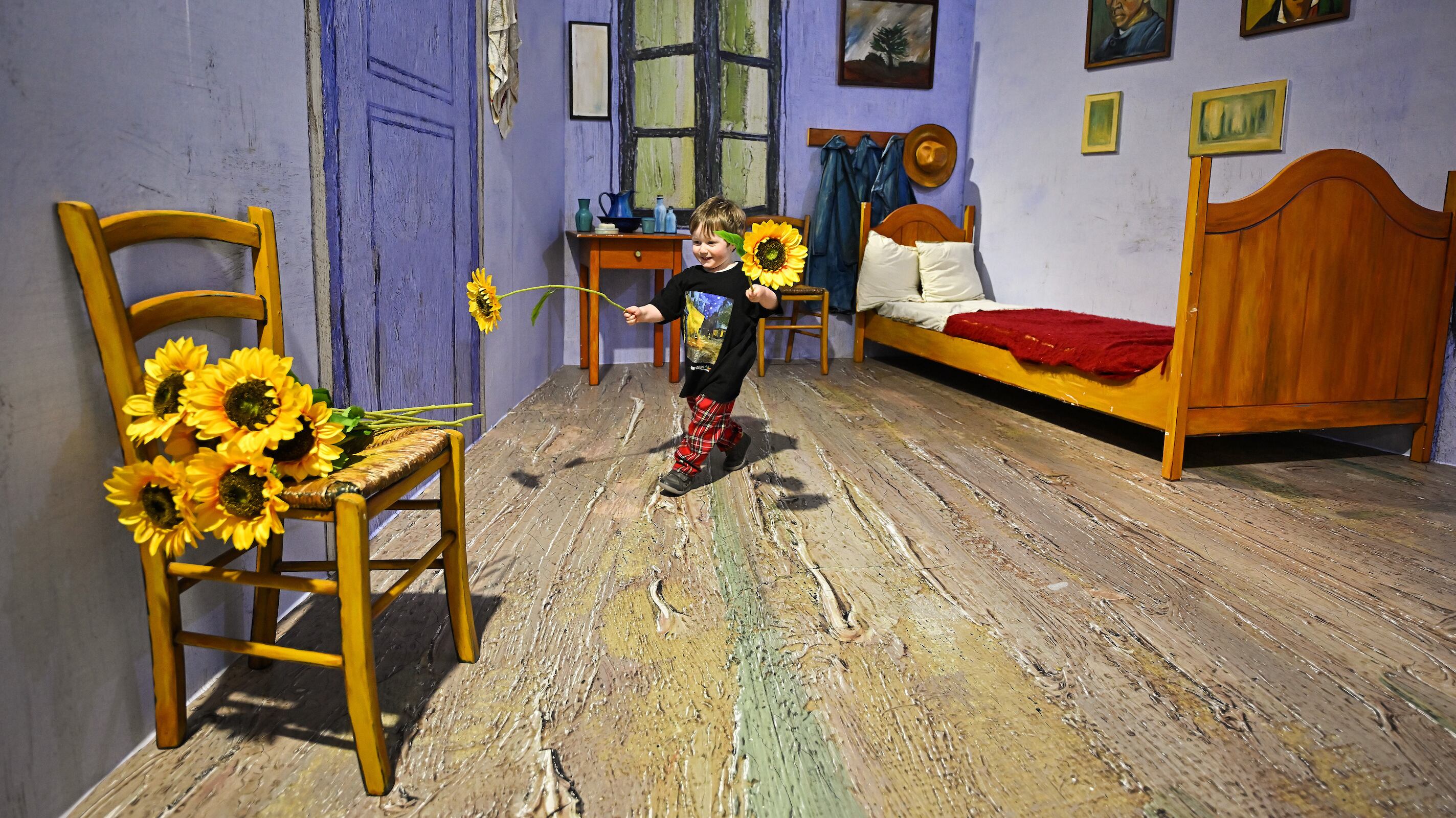 Niños y Van Gogh