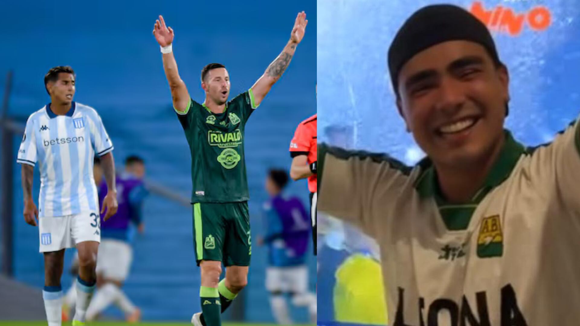 Así celebró Saruma la victoria del Bucaramanga en Libertadores