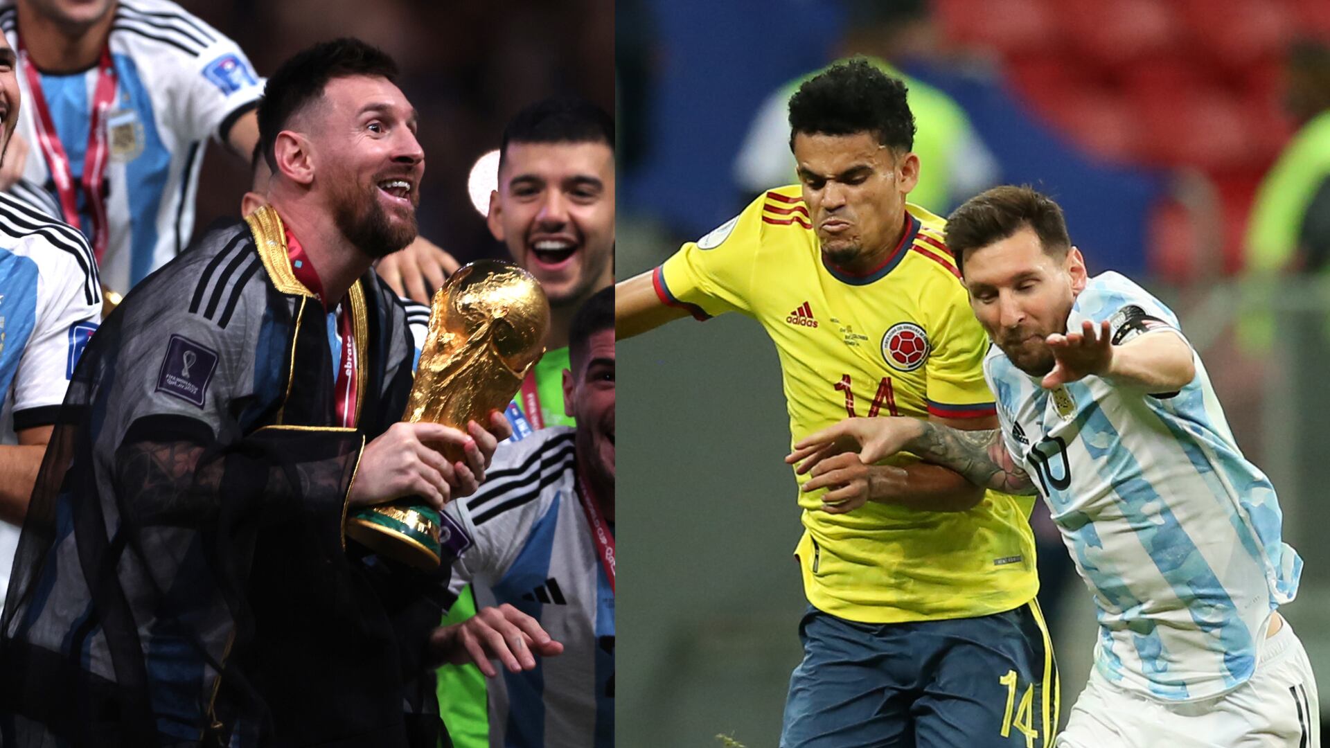 mensaje de Luis Díaz a Lionel Messi después de su consagración en el Mundial Qatar 2022