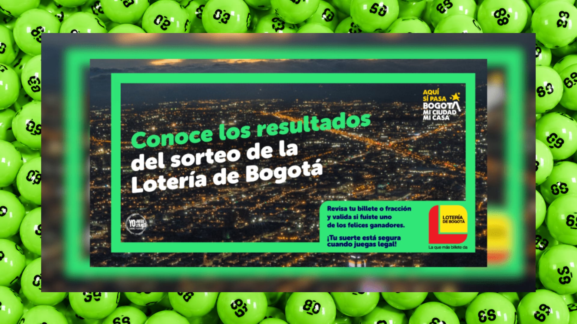 Lotería de Bogotá: Número ganador del sorteo realizado hoy jueves 29 de octubre del 2026 Lotería de Bogotá: Número ganador del sorteo realizado hoy jueves 29 de octubre del 2026
