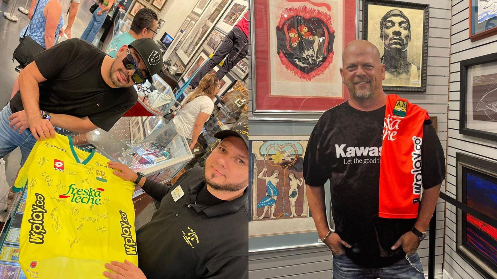 Hincha vendió camiseta del Bucaramanga en tienda de 'El Precio de la Historia'.