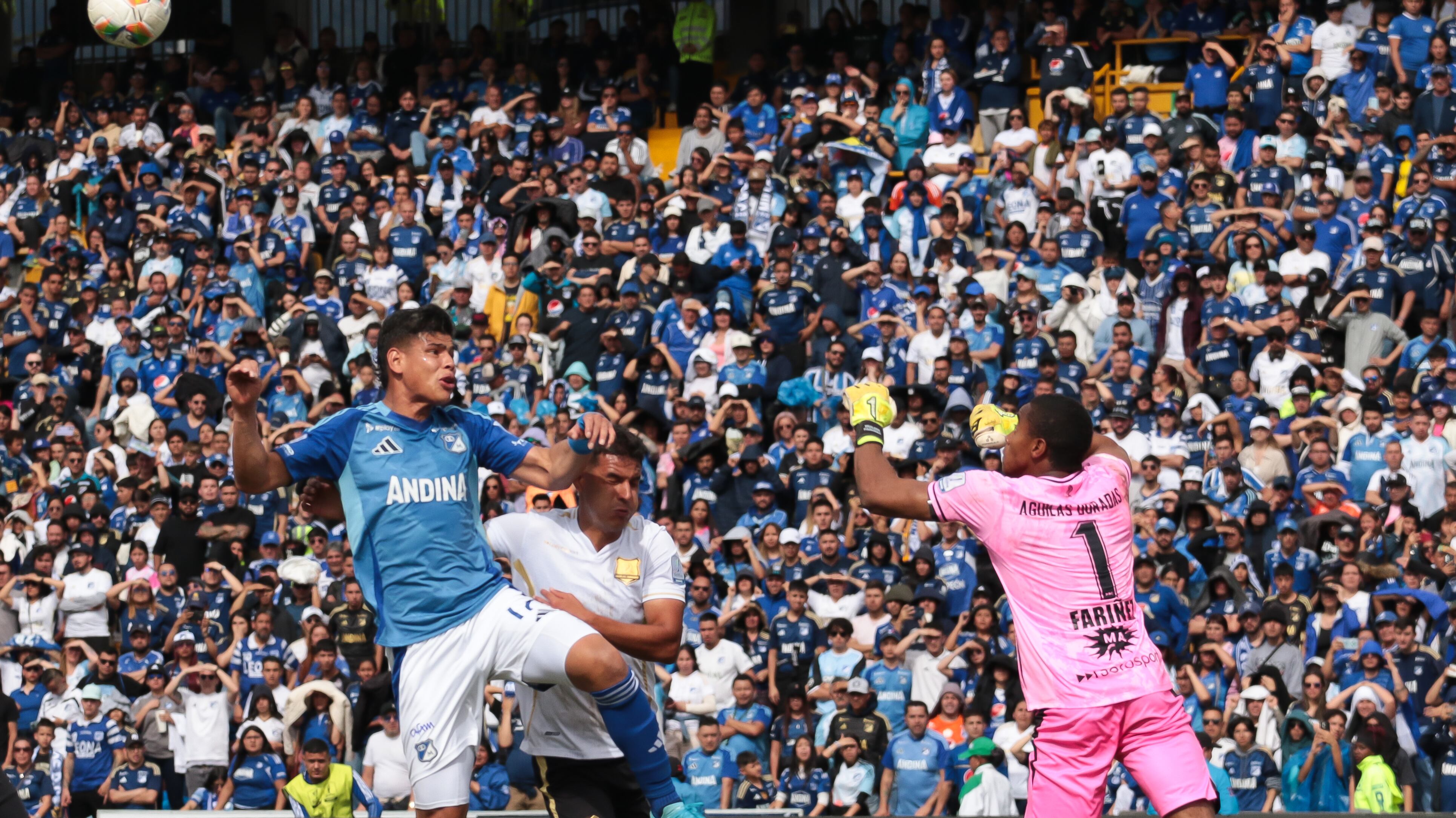 “A mí me gusta pelear”: Futbolista de Millonarios se quejó del árbitro del partido contra Águilas
