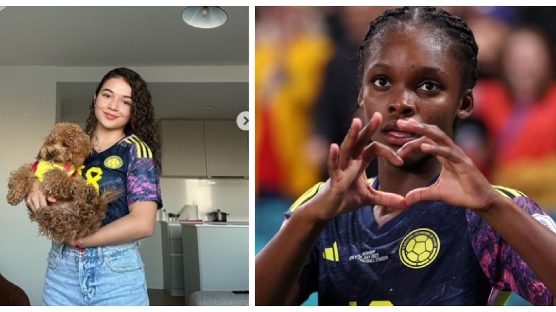 Valeria Herera, novia de Linda Caicedo deslumbra con su espectacular cuerpazo en las redes sociales (Captura de pantalla ig: Valeria Herrera y Linda Caicedo)