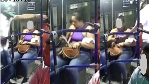 Ladrón roba a pasajeras en bus en Soledad.