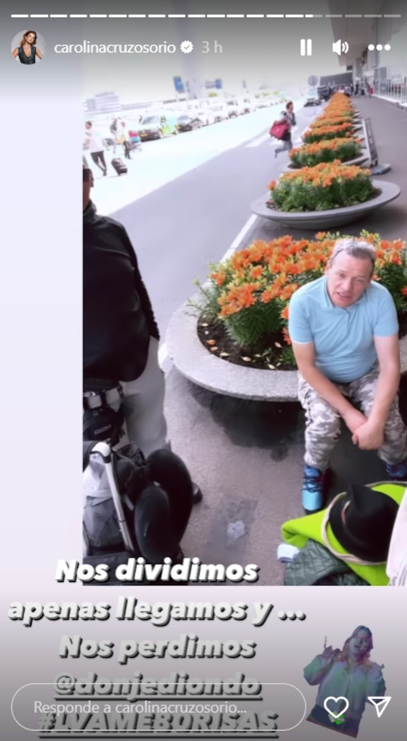 Carolina Cruz y Don Jediondo se pegaron tremenda perdida en país europeo mientras grababan 'La vuelta al mundo en 80 risas'