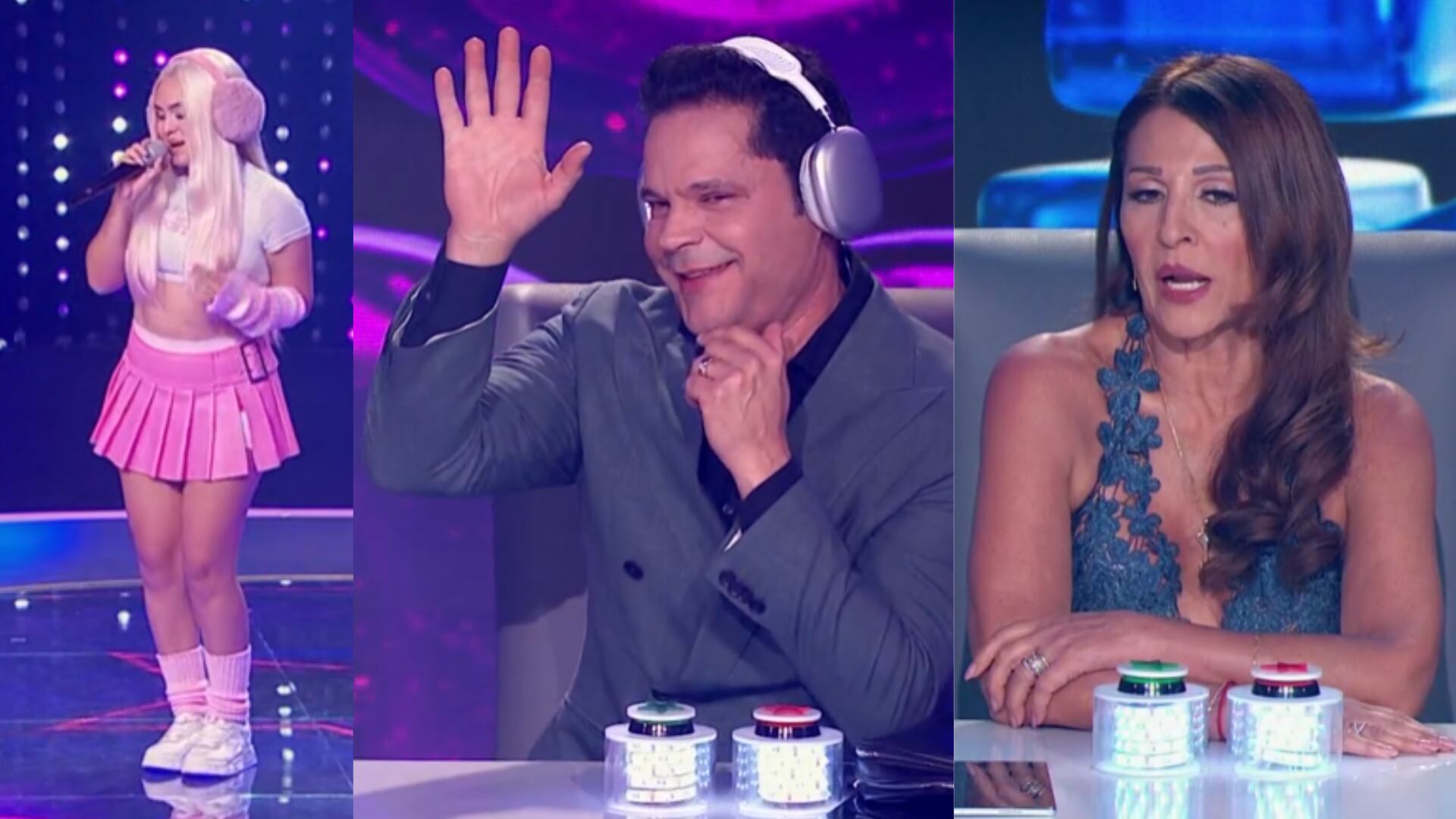 Rey Ruiz se emberacó con Escola y Amparo en ‘Yo Me Llamo’ por no pasar a doble de Karol G