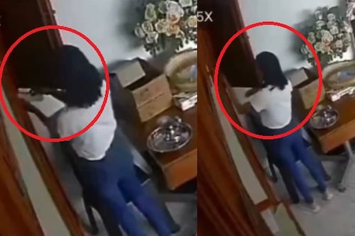 Ni en Domingo de Ramos respetaron: mujer robó celular a párroco dentro de una iglesia