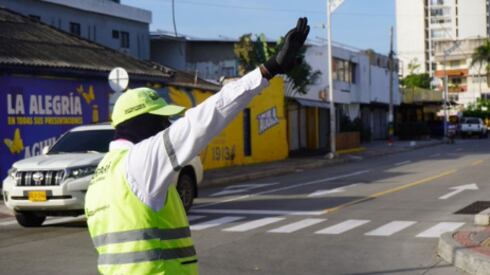 Pico y placa en Barranquilla por desmonte de palcos.