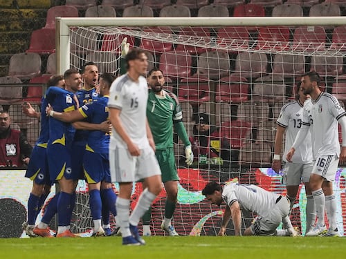 Italia vuelve a quedar fuera del Mundial: tercera eliminación consecutiva