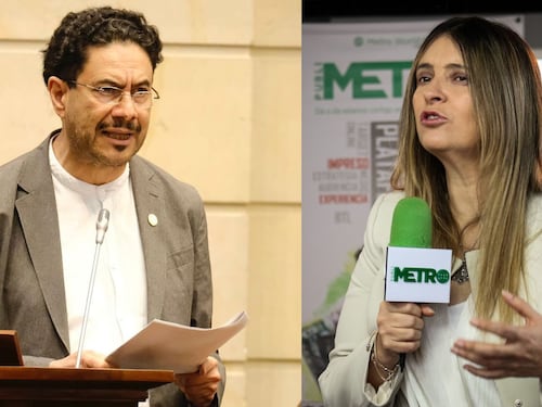 Paloma Valencia llamó “machiprogre” a Iván Cepeda porque le pidió que se “calmara” en el Senado
