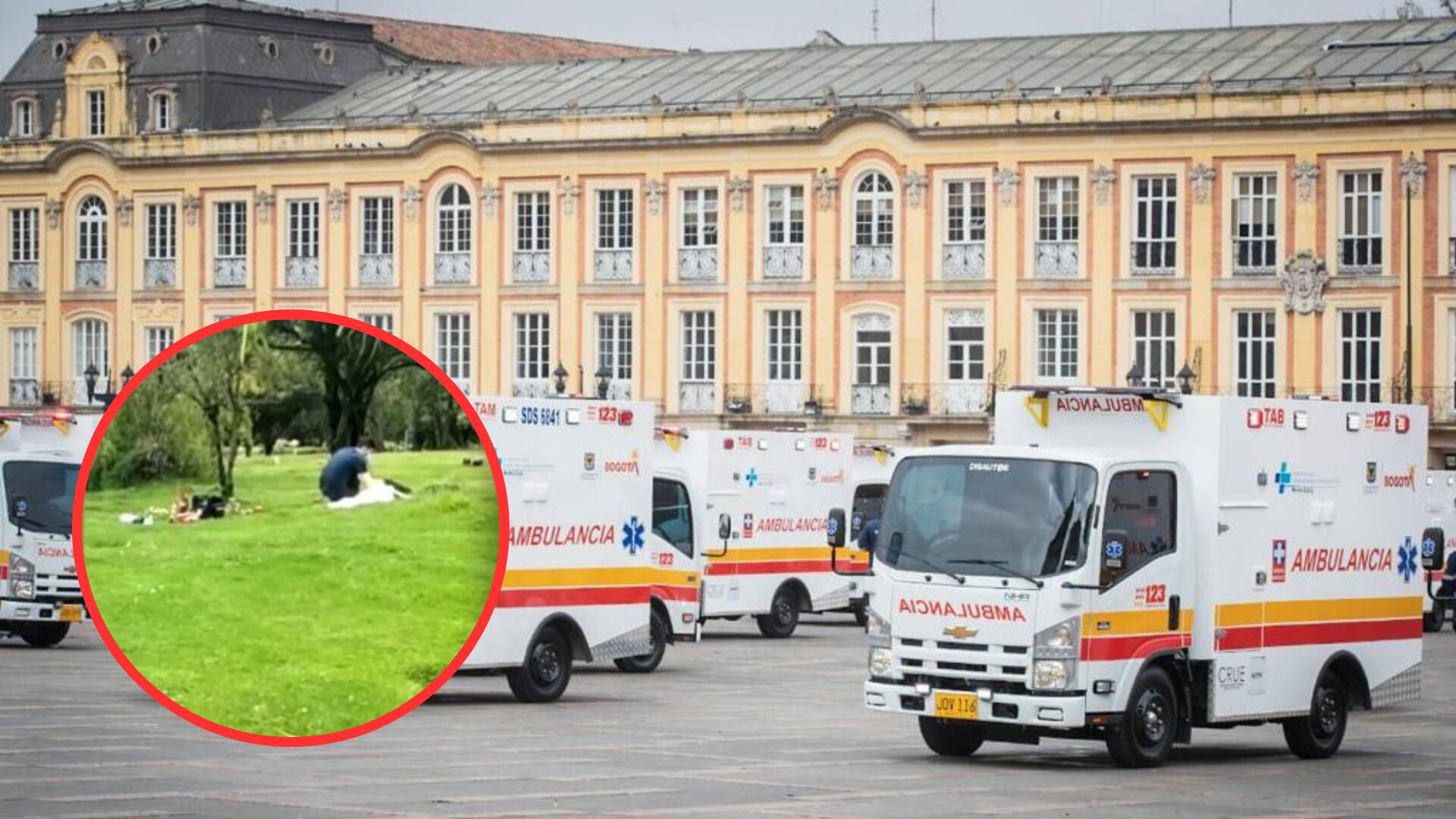 Conductor de ambulancia pidió conciencia para que dejen pasar en el tráfico, abuelita murió esperando