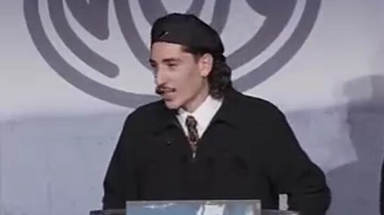 Discurso de Héctor Bellerín