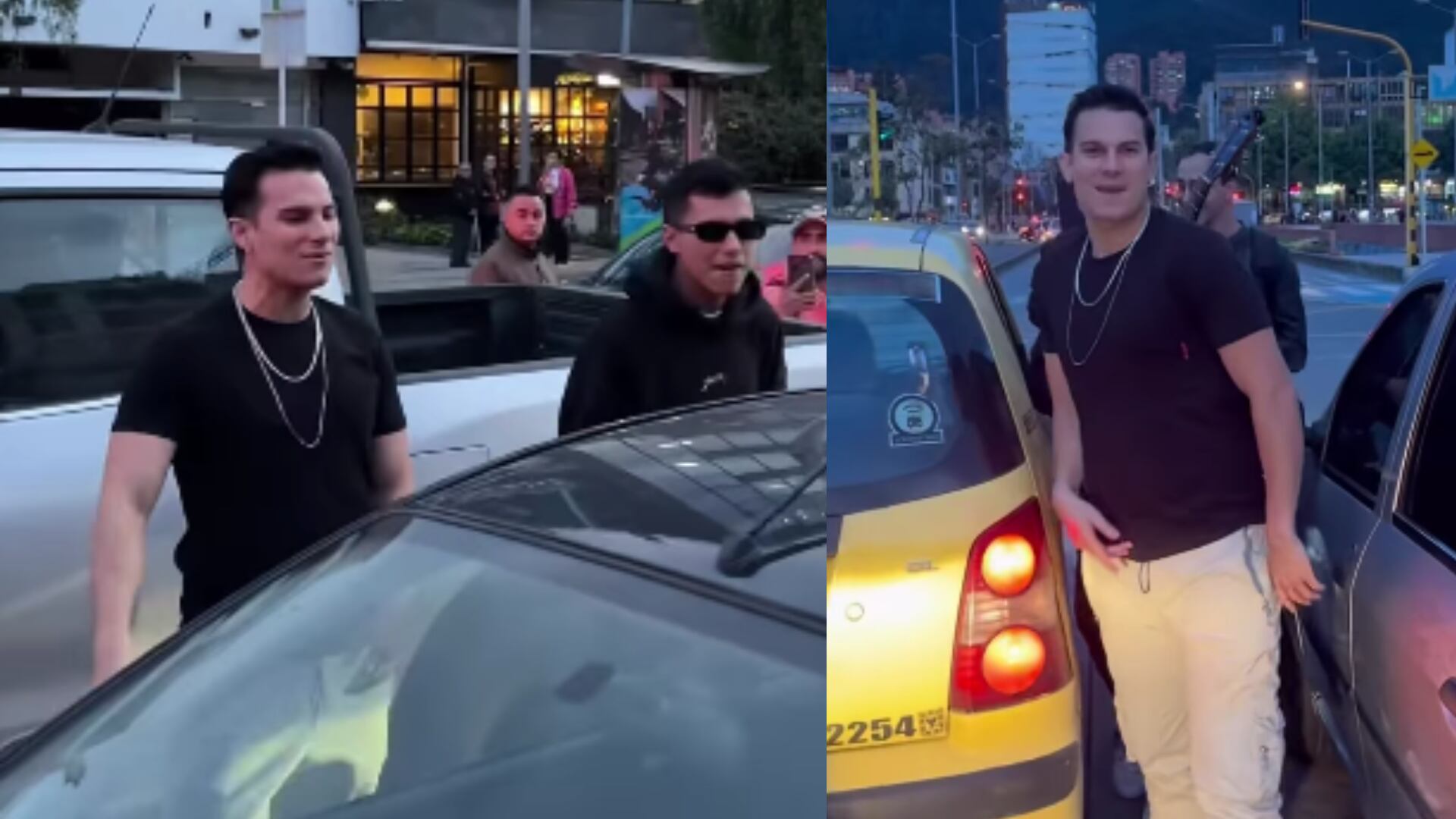Pipe Bueno salió a cantar en un semáforo de Bogotá