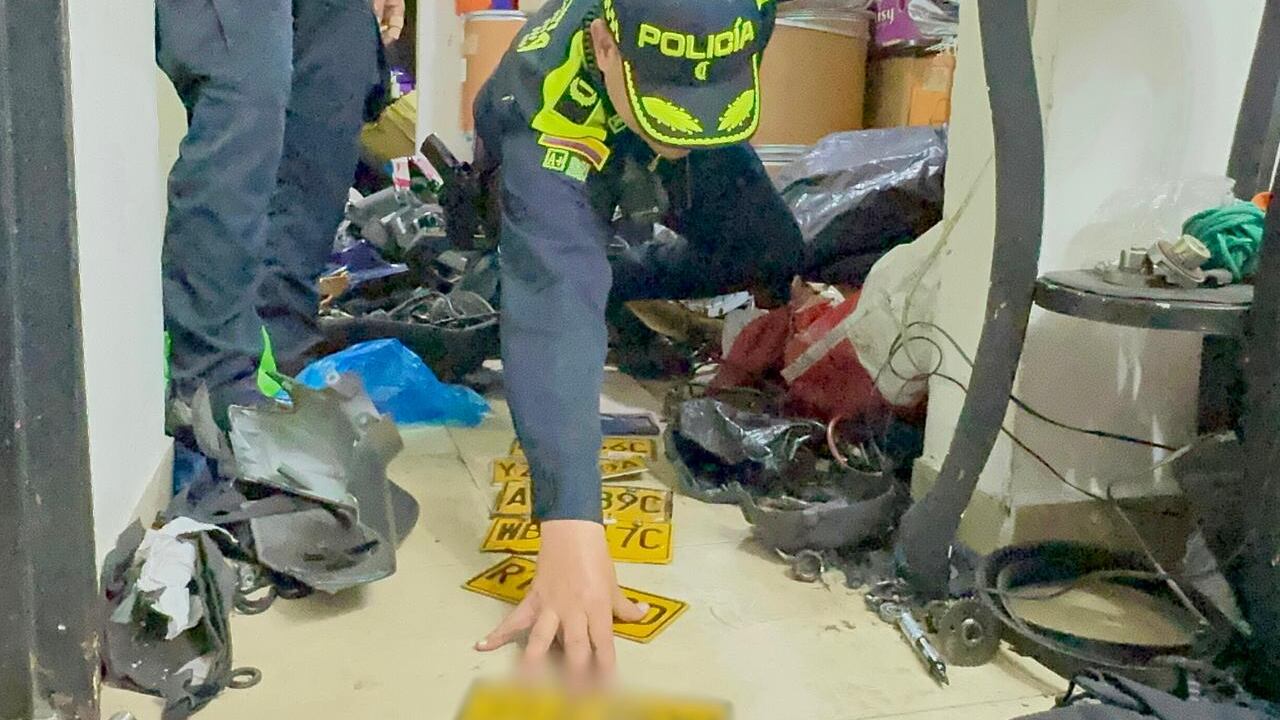 Motos robadas Medellín