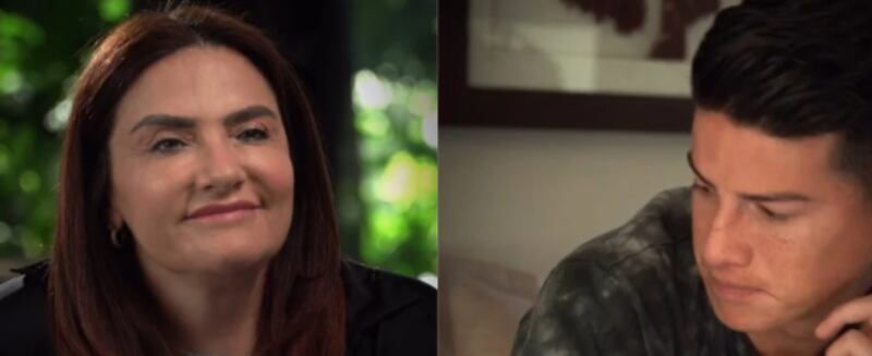 En el día de la madre, mamá de James le pide no retirarse del fútbol