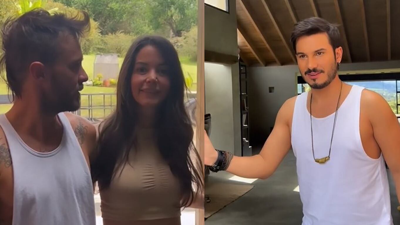 Tatán Mejía se quedó insistente al ver la forma en la que Maleja Restrepo le contestó un saludo a Pipe Bueno.