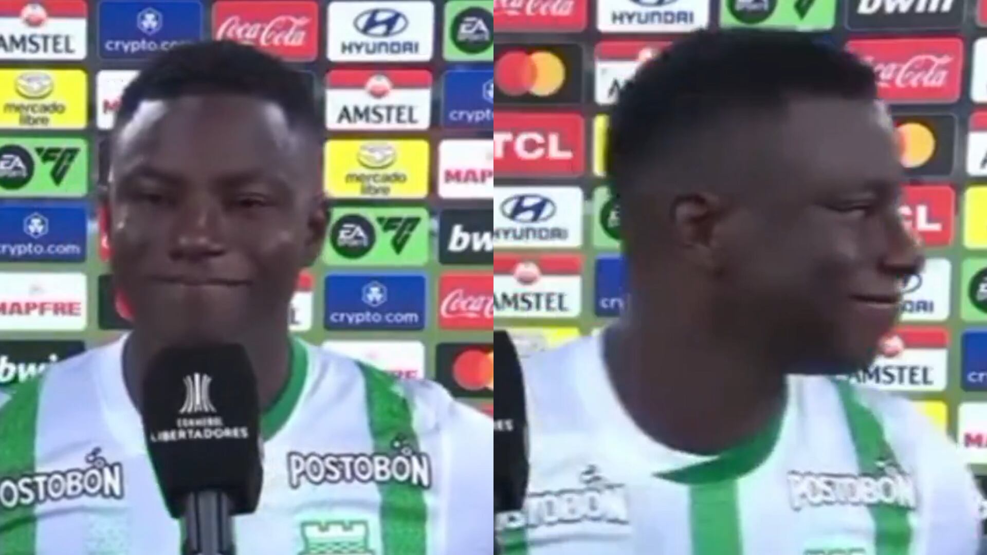 Marino Hinestroza - Fotos: Capturas de pantalla de la CONMEBOL