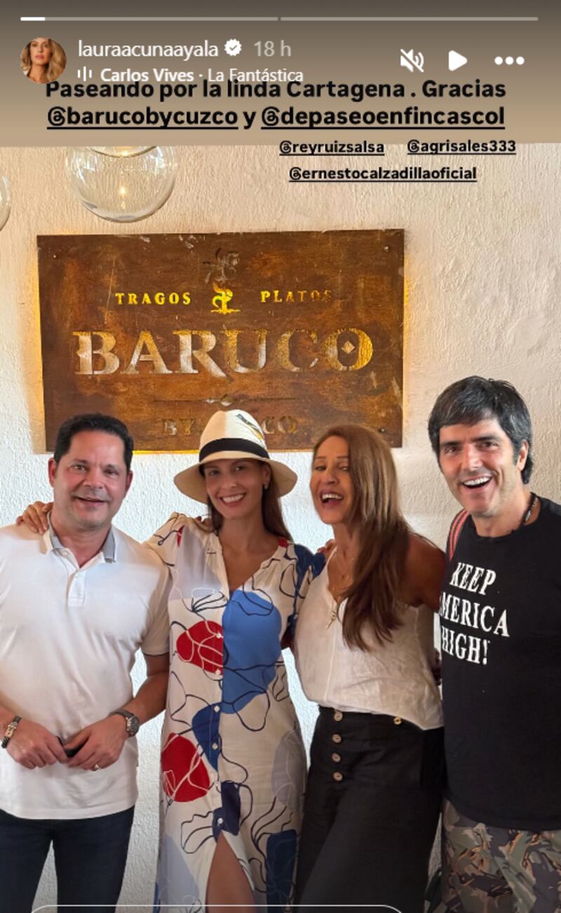 Laura Acuña de ‘Yo me llamo’ desmintió enemistad con Ernesto Calzadilla