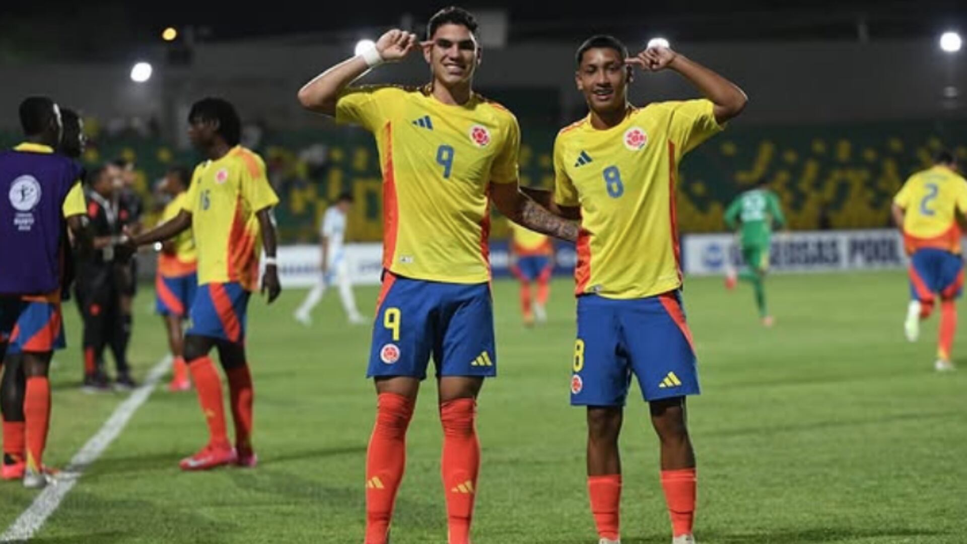 Selección Colombia Sub 17 - Foto: Redes sociales de Santiago Londoño tomada el 4 de noviembre del 2025