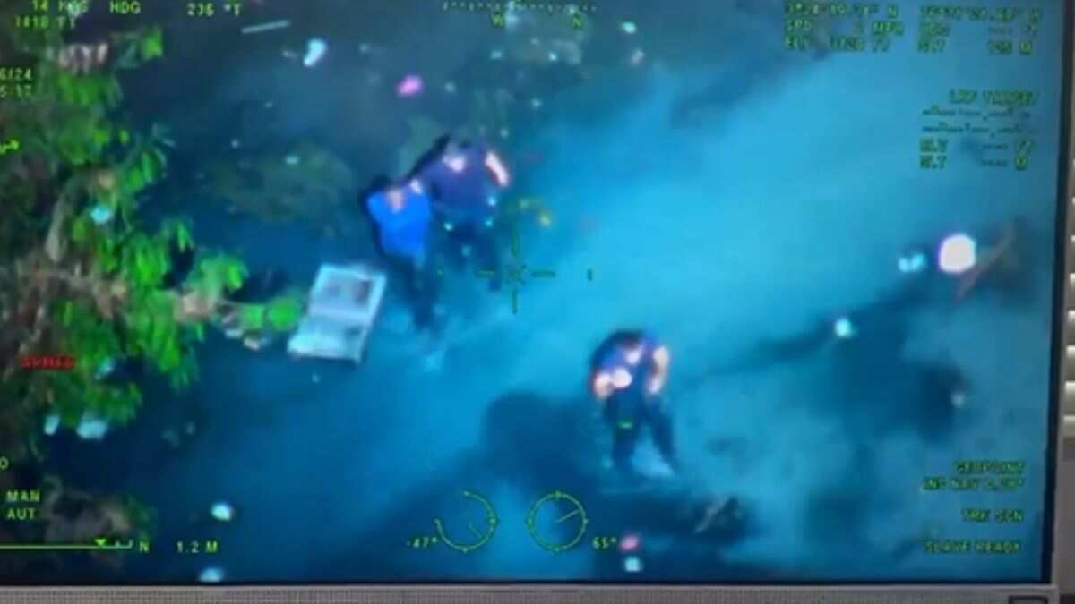 Persecución de la Policía Metropolitana de Cali a motoladrones.