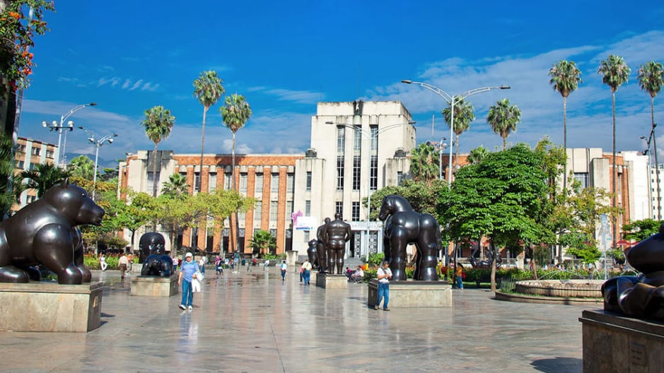 Visitar la Plaza Botero en Medellín