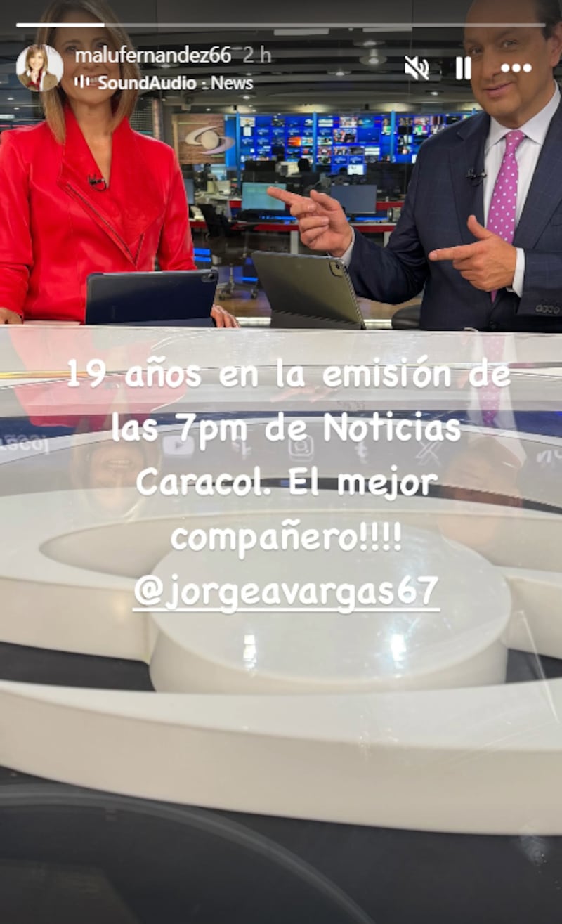 Malú Fernández logró nueva meta en Caracol