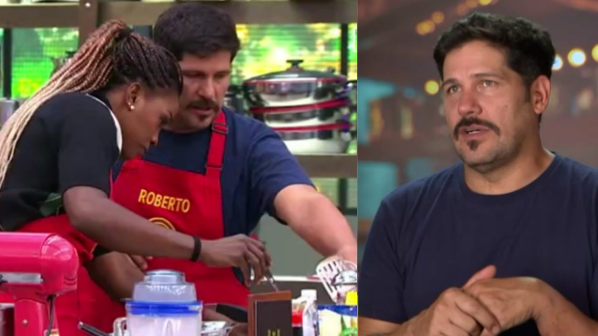 A Catherine se le salió el Ibargüen en MasterChef por culpa de Roberto Cano