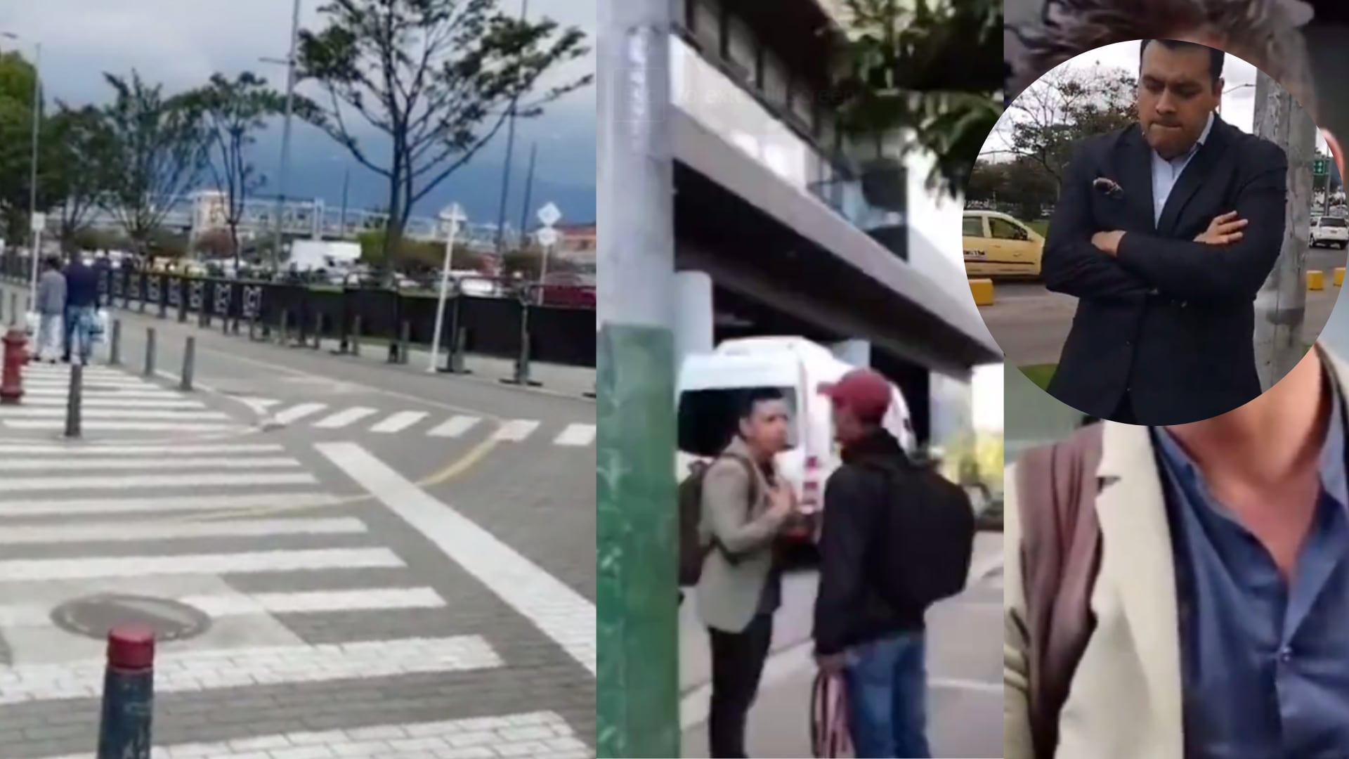 Hombre es señalado de 'matonear' periodistas de RCN y Semana