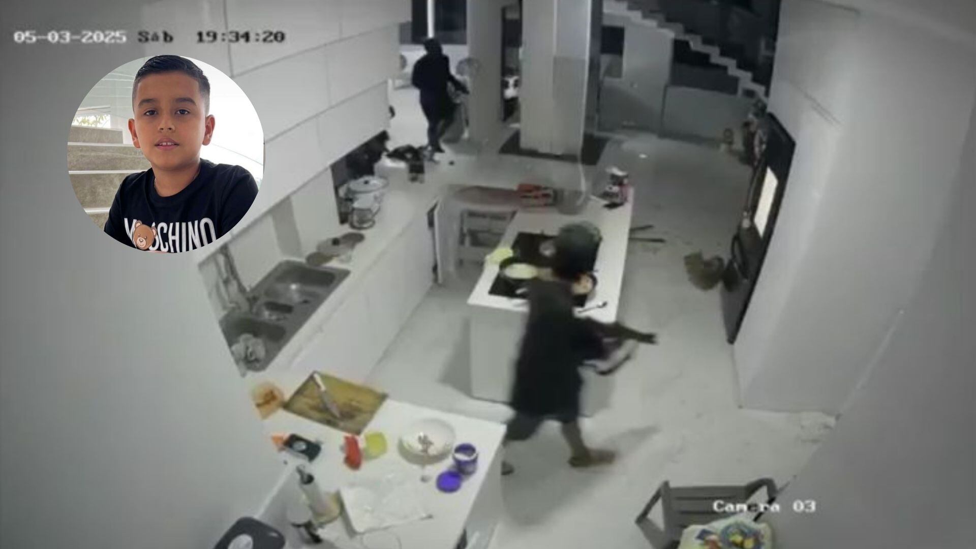 Video del secuestro del niño en Jamundí (Tomada de redes sociales)