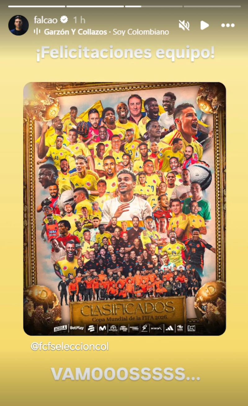 Mensaje de Falcao a la Selcción Colombia