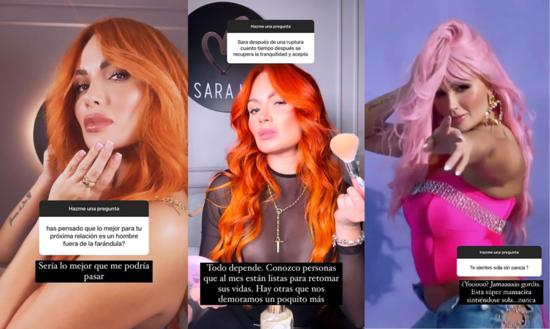 Atención, fanáticos: Sara Uribe ya sabe cómo quiere que sea su próxima pareja