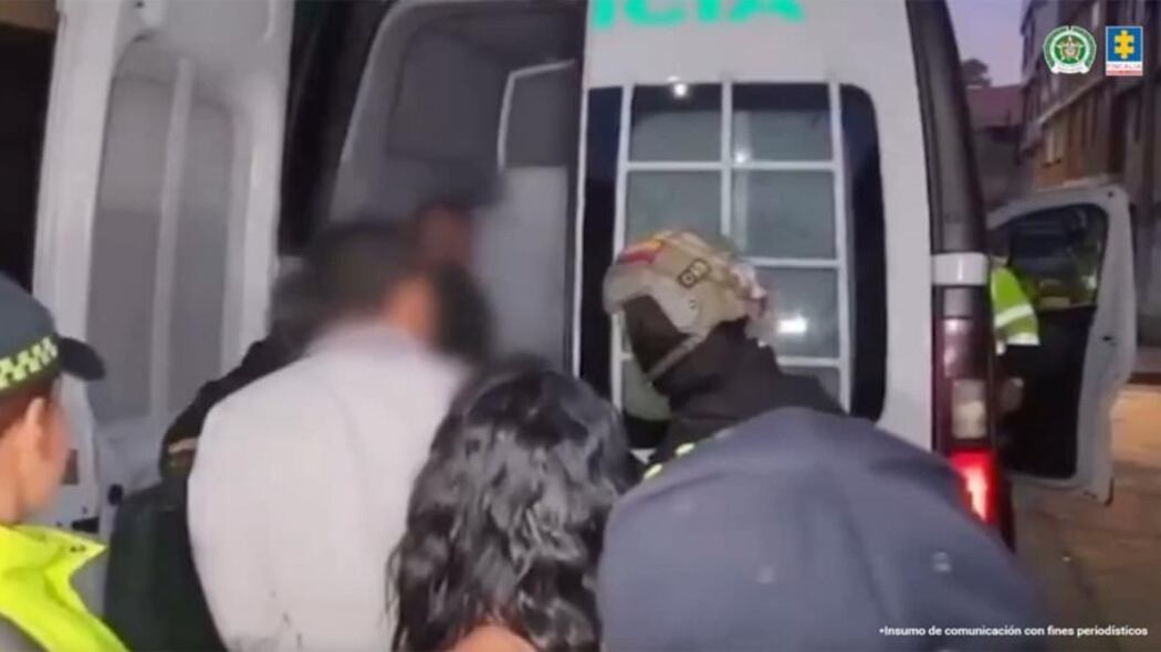 Capturan a varios integrantes del Tren de Aragua en Bogotá.