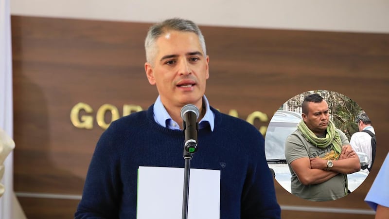Gobernador de Antioquia publicó foto de alias Calarcá para que Estados Unidos lo reconozca al ser quien derribó el helicóptero de su propiedad