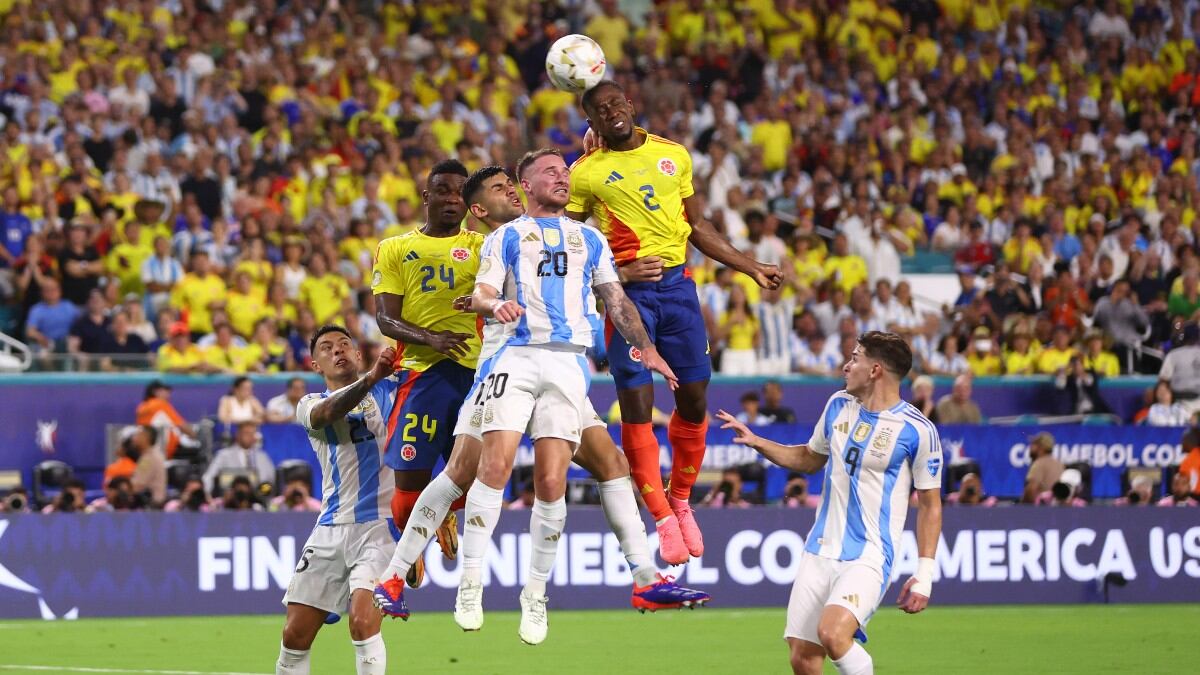 Jugador de Argentina felicitó públicamente a la Selección Colombia por su juego en Copa América