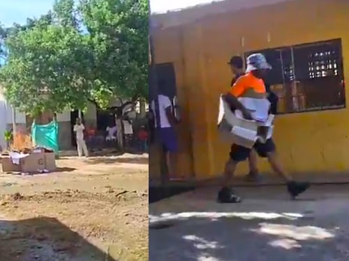 Tensión en Rocha, Arjona: comunidad incendia material electoral por inconformidad con obras viales