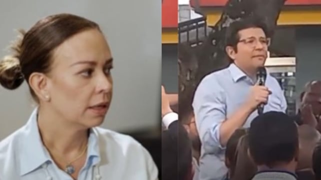 Foto de María Claudia Tarazona quien habló de la condena que recibió el menor de edad acusado del magnicidio de su esposo, Miguel Uribe.