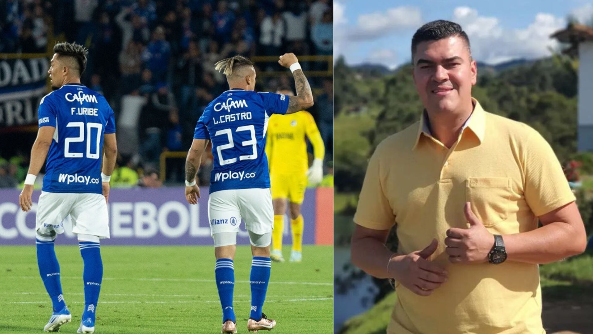 los hinchas de Millonarios le pusieron nombre a la dupla de Leonardo Castro y Fernando Uribe