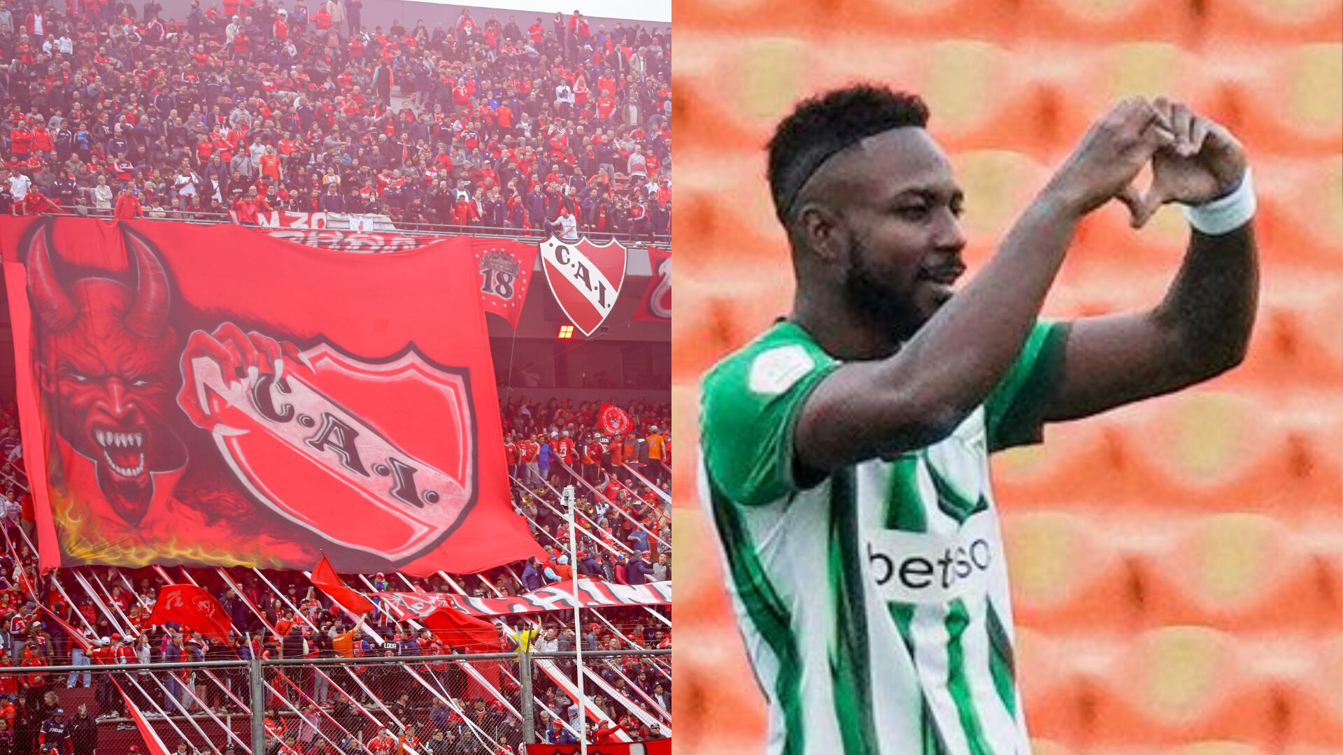 Independiente y Álvaro Ángulo - Fotos: Getty y Redes sociales del equipo