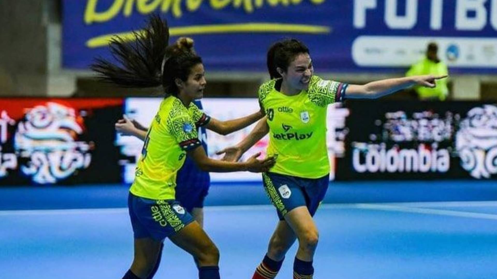 Colombia le ganó a Uruguay en el Mundial  Femenino de Fútbol de Salón 2022