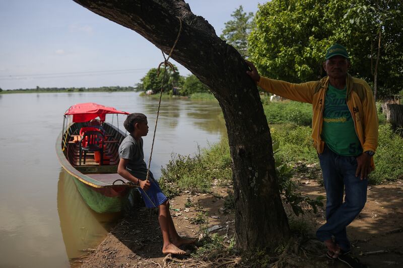 Ciénaga de Ayapel, en Córdoba, zona que hace parte del sistema hídrico de La Mojana, al norte de Colombia.