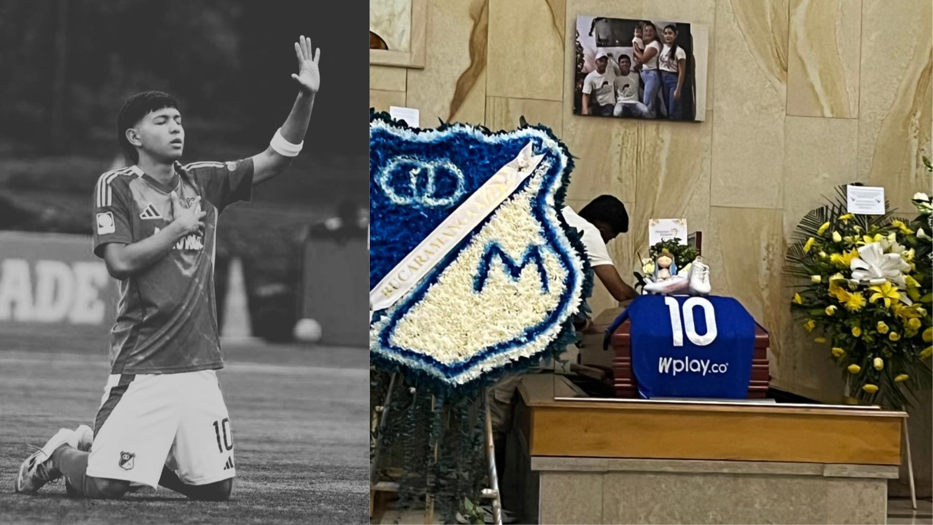 Millonarios: Revelan imágenes del sepelio de Santiago Castrillón