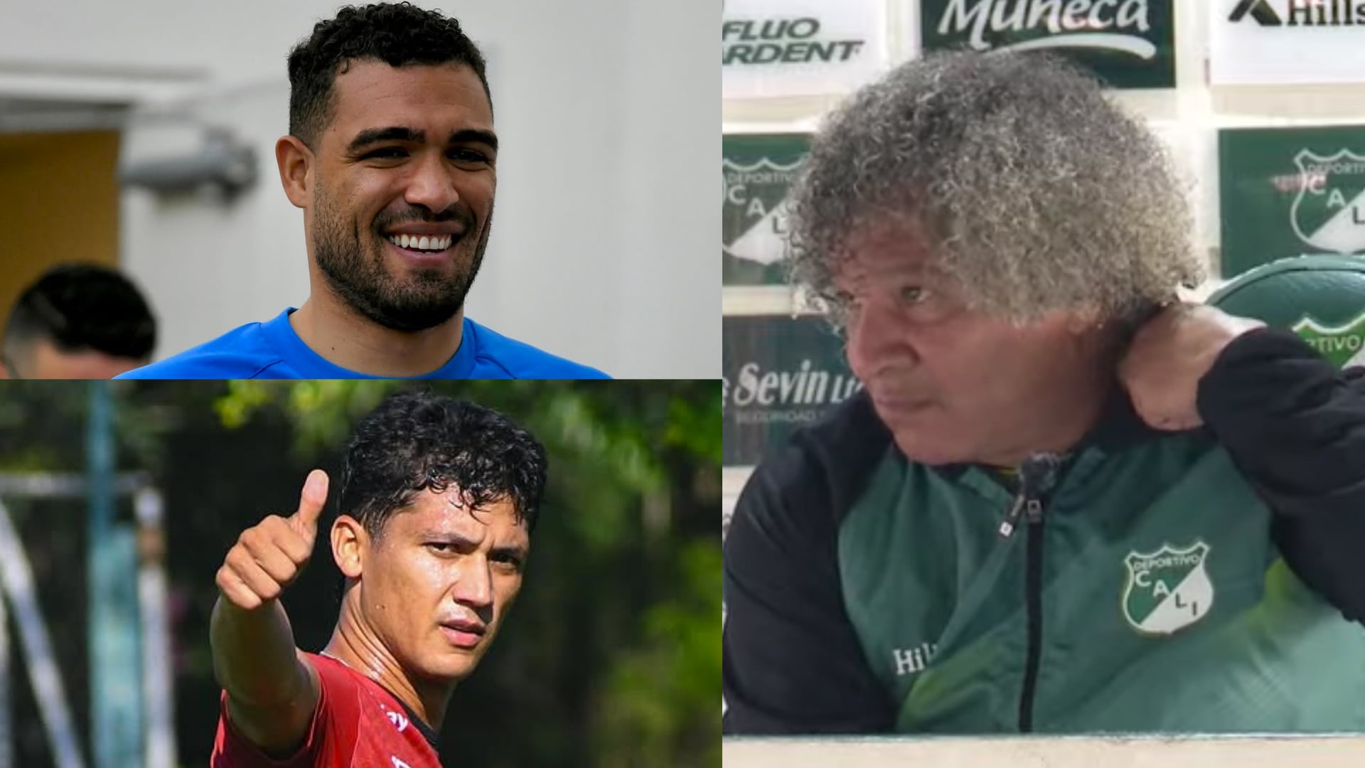 Alberto Gamero habló de la posibilidad de contratar a Fredy Montero y Álvaro Montero para el Cali