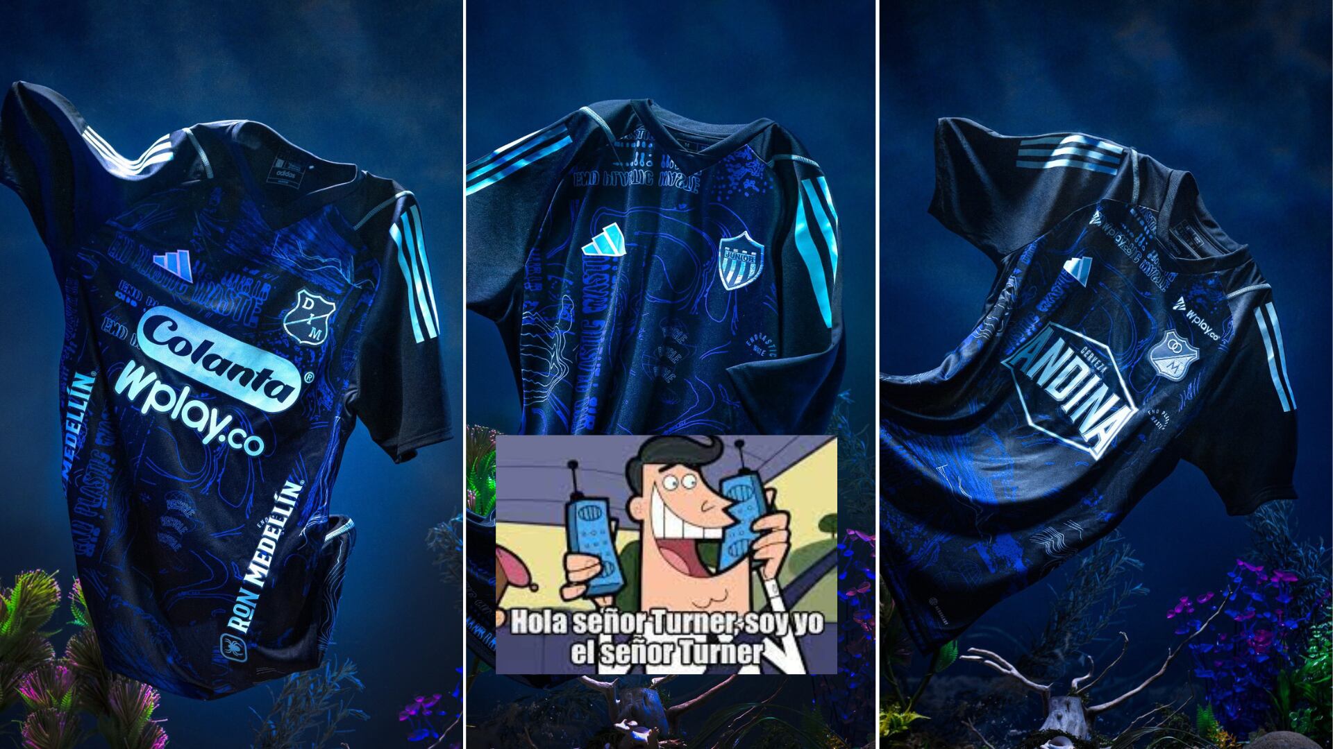 Camiseta Millonarios, Medellín y Junior