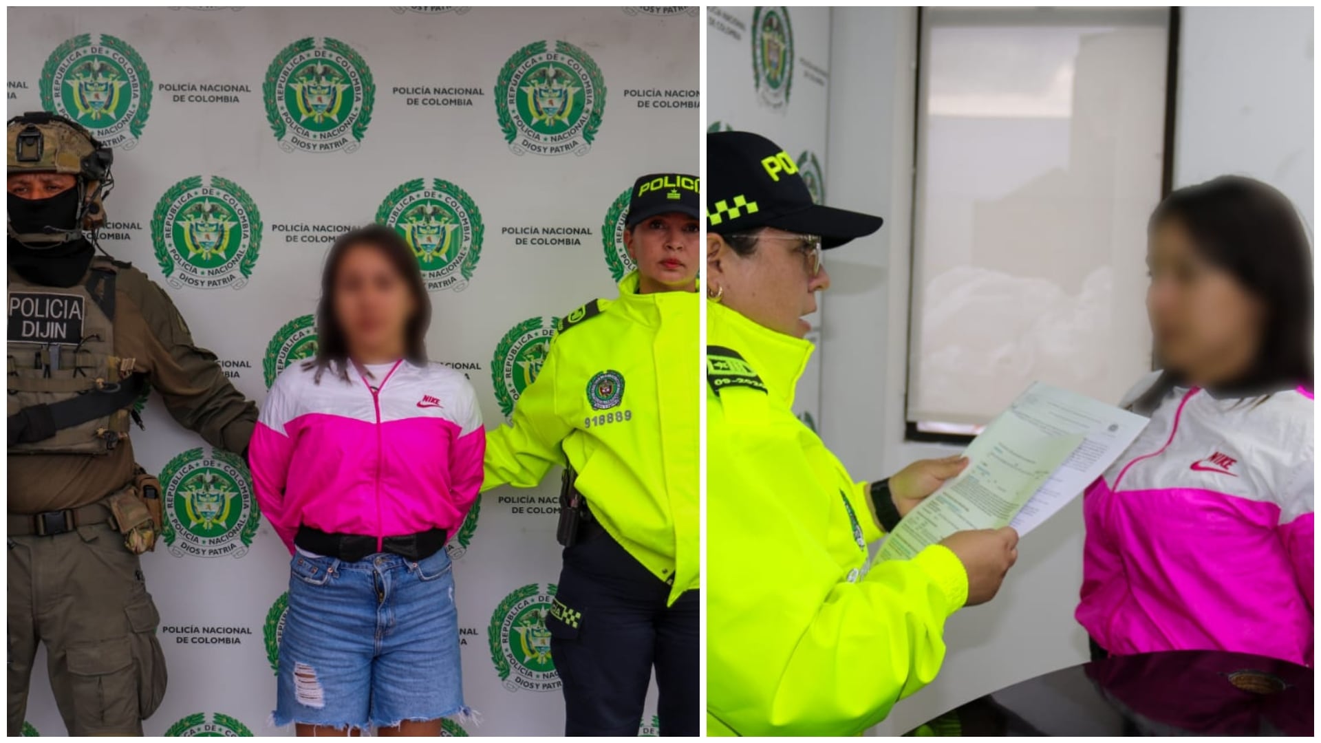 “Bebecita del TikTok”: cayó TikToker encargada de coordinar sicariatos para el Tren de Aragua (Cortesía de la Policía Nacional)