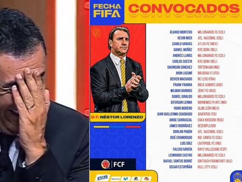 En pleno programa: hasta ‘Pacho’ Vélez cayó en la convocatoria falsa de la ‘Tricolor’