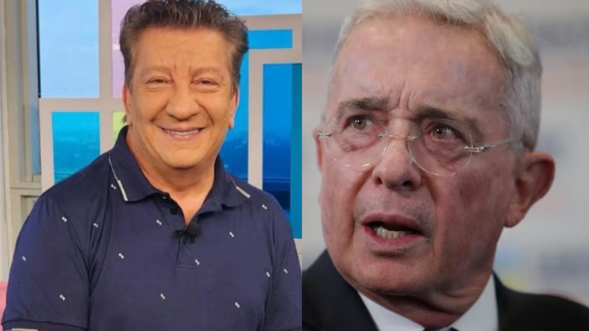 Hernán Orjuela y Álvaro Uribe