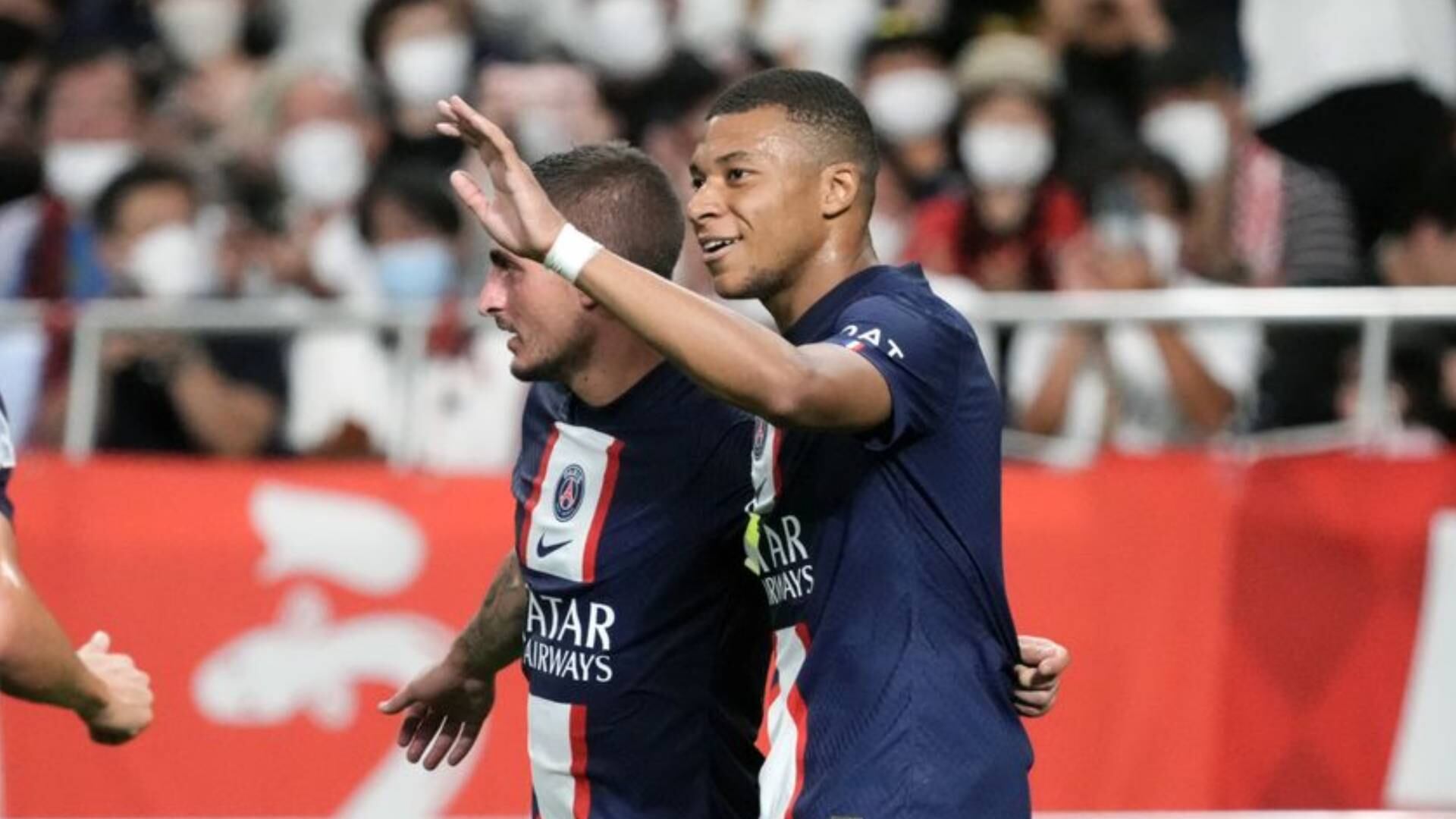 Gol de Kylian Mbappé en Paris Saint-Germain vs. Juventus