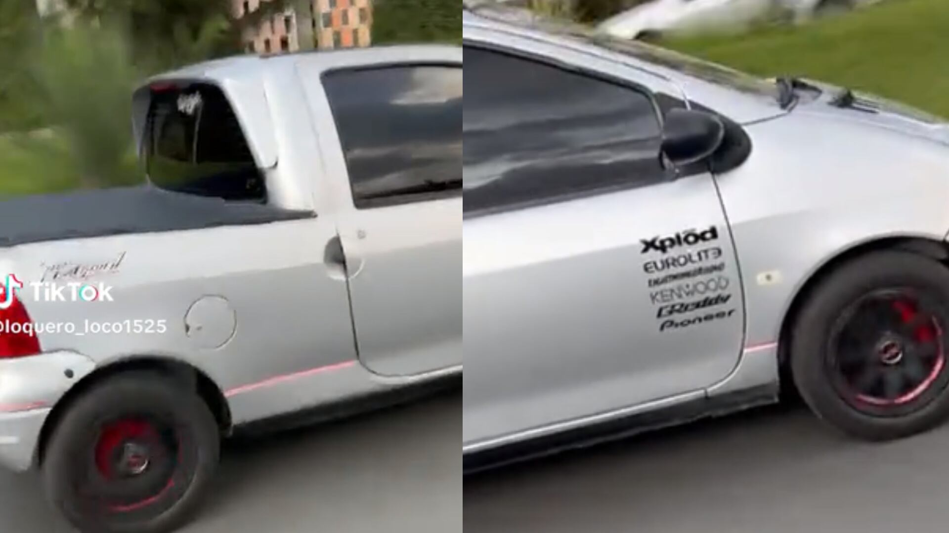 Renault Twingo con platón