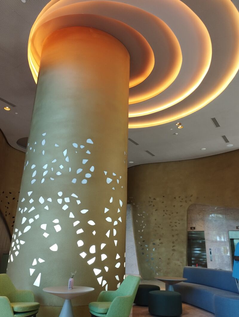 Lobby Hotel Hilton Santa Marta.