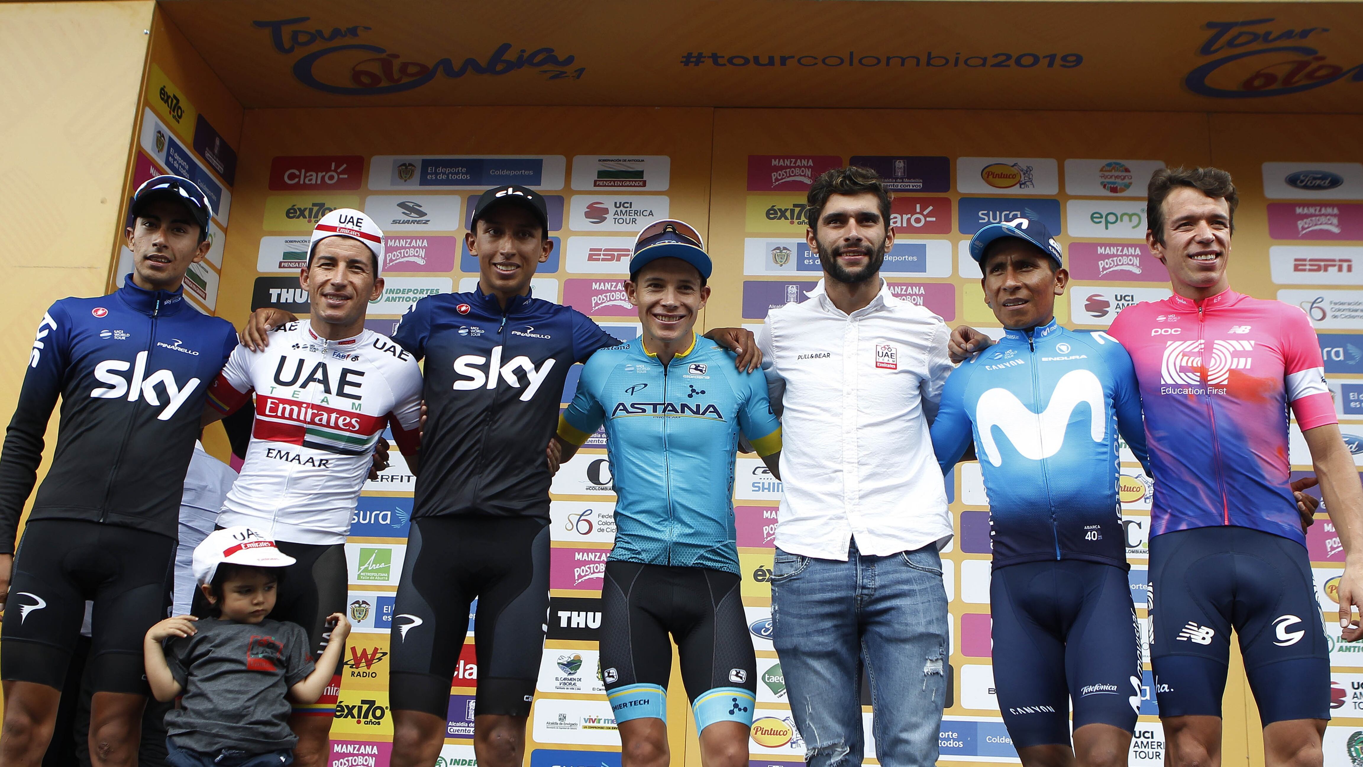 Ciclistas colombianos